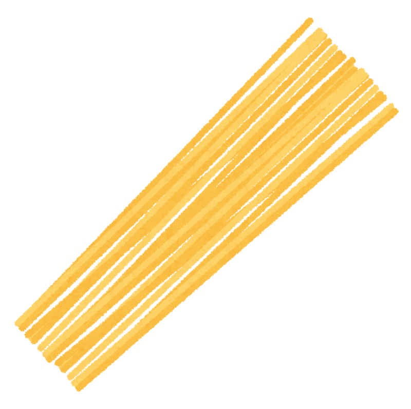 パスタの種類いろいろ ほんのちょい